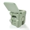 5 Gallon Portable Toilet;  Flush Potty;  Travel Camping Outdoor