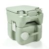 5 Gallon Portable Toilet;  Flush Potty;  Travel Camping Outdoor